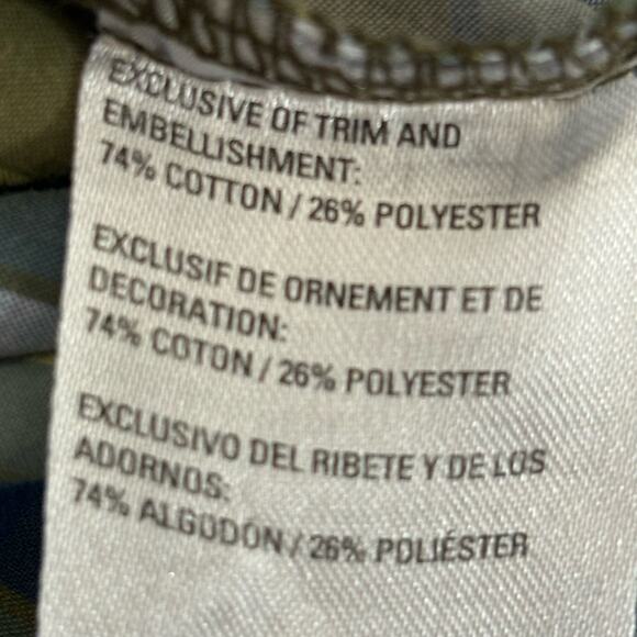 5.11 Tactical Short Sleeve Shirt  Men's Small Single Flex Covert Plaid Fatigue - Picture 6 of 11